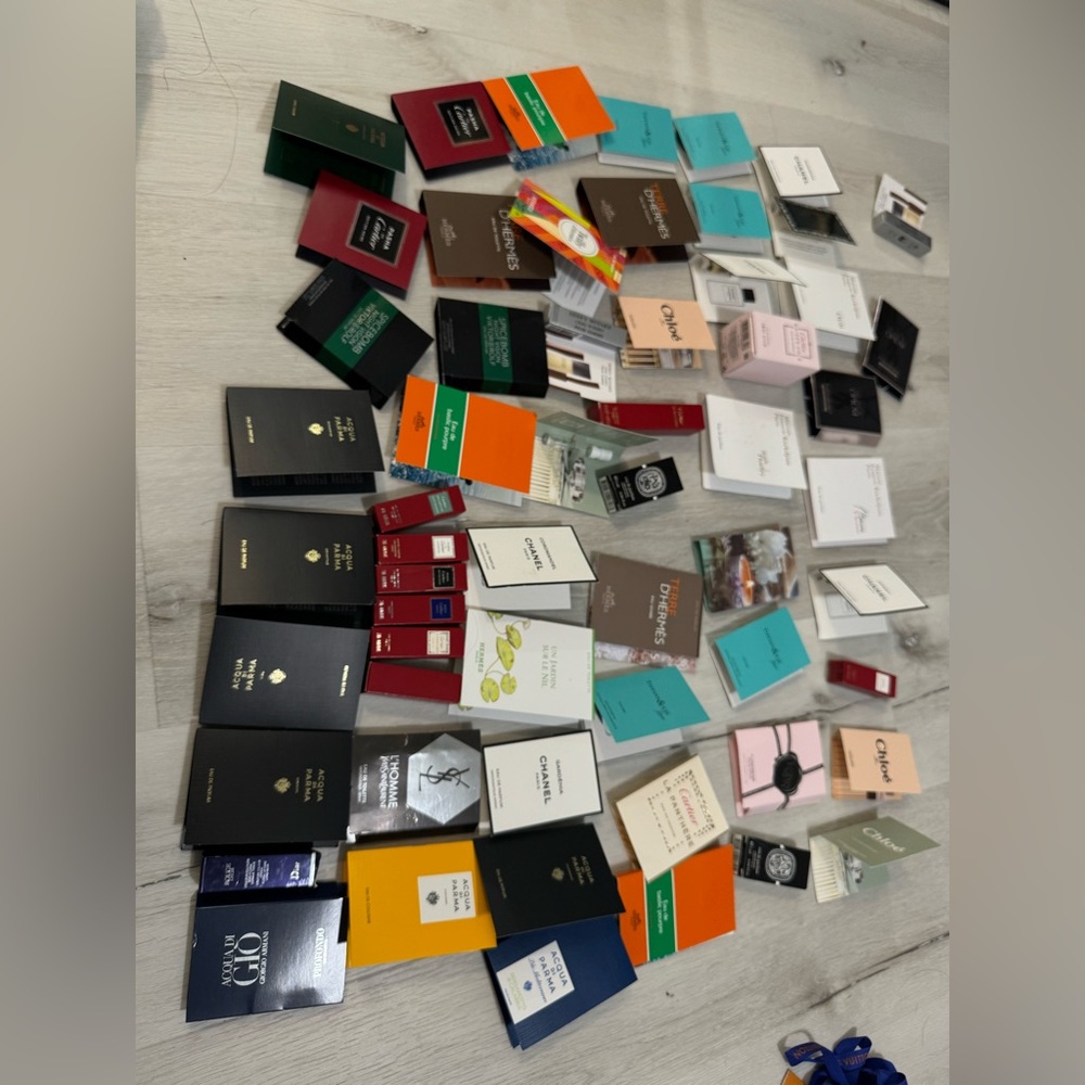 Lots of pafume
